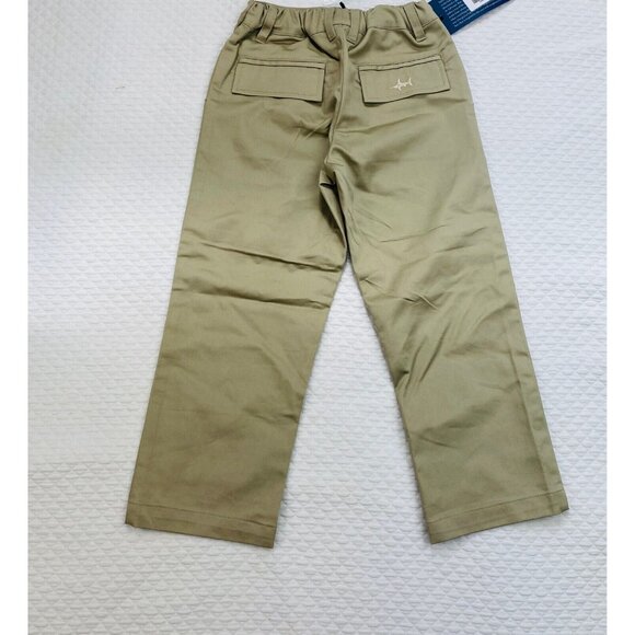 Saltwater Boys Company Chino Pants Kids Size 2T Khaki Ponce Performance Stretch - Picture 3 of 9
